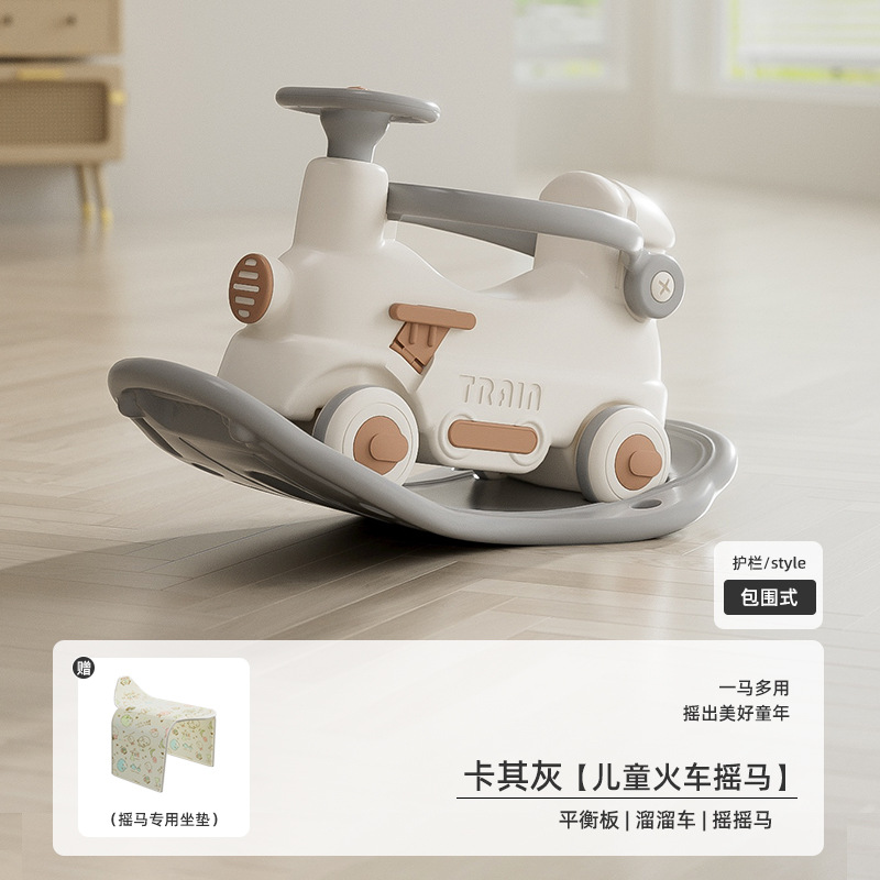 Fábrica personalizada juguetes para bebés 0 - 3 años de edad niños mecedores niños pueden empujar mecedores multifuncionales