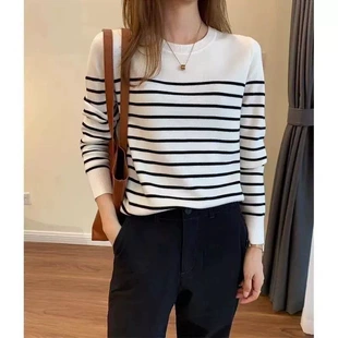 Knitted shirt, base long-sleeve