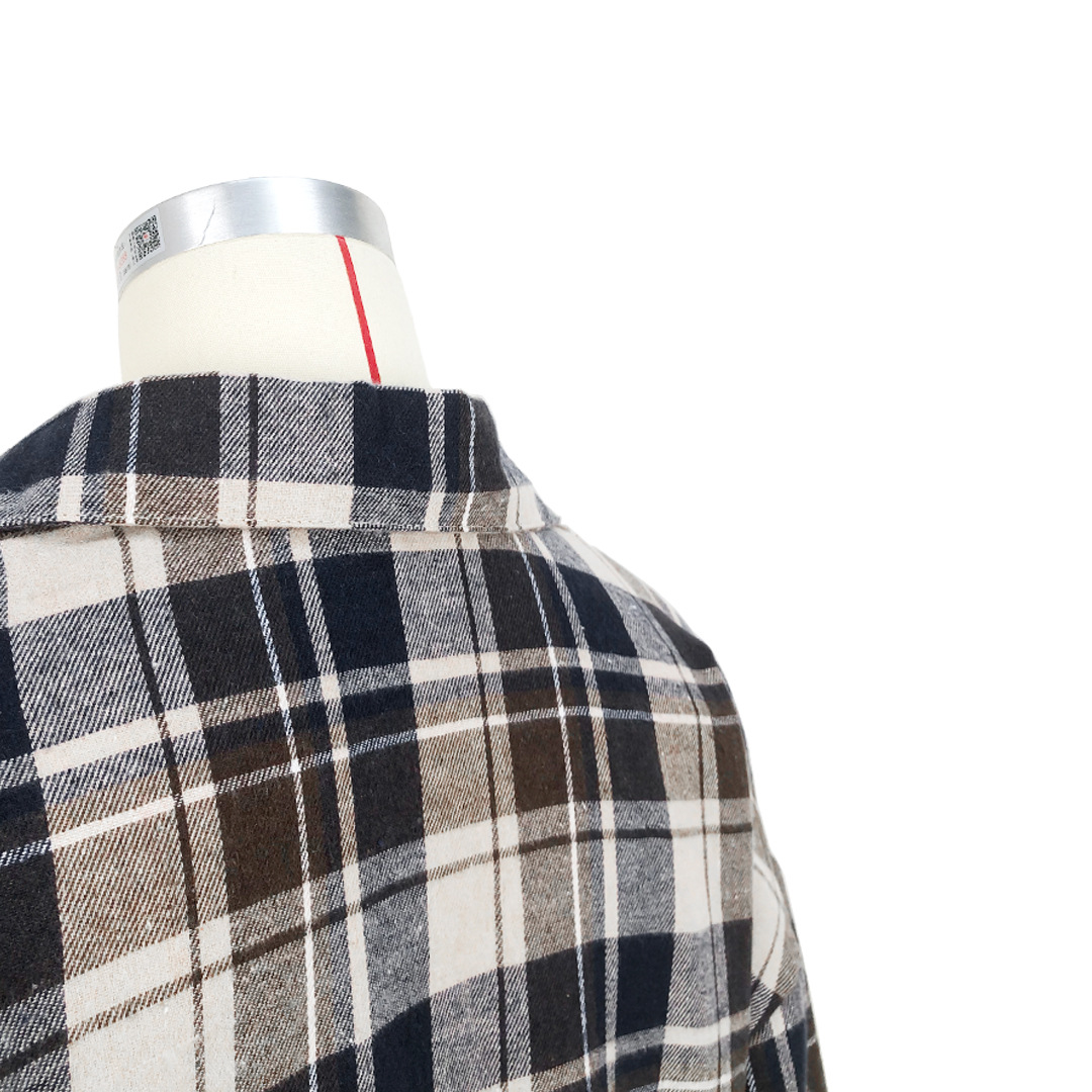 Women Clothing Comfortable Cotton Plaid Coat Shirt Dress 37 Women Clothing Comfortable Cotton Plaid Coat Shirt Dress