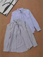RL Ralph Lauren Linen Stripe Long-Sleeve Shirt Fall Lightweight American Classic Fit