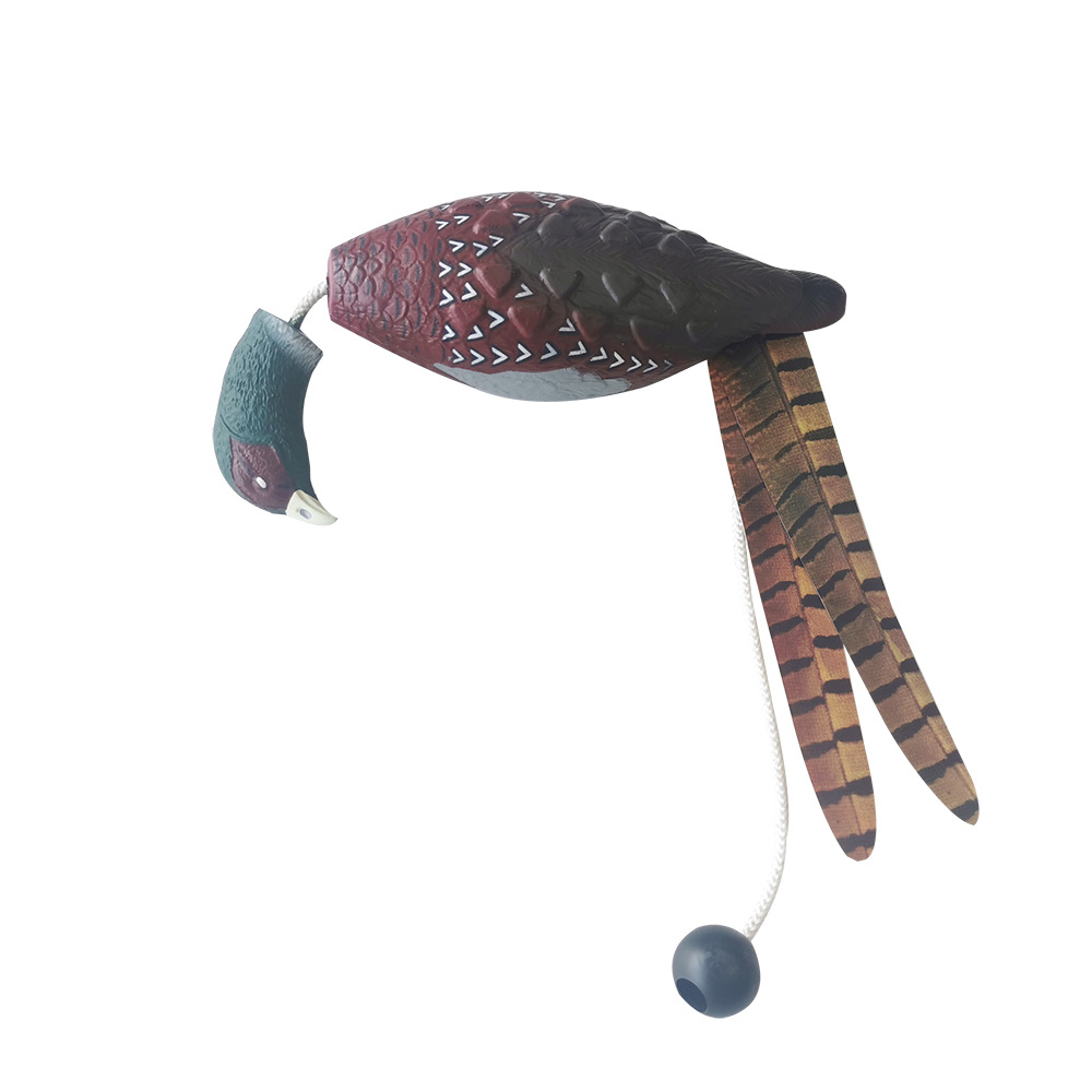 Amazon perro de entrenamiento recogiendo aves de corral falso pavo perro juguete mordedura-resistente juguete para mascotas faisán venta al por mayor