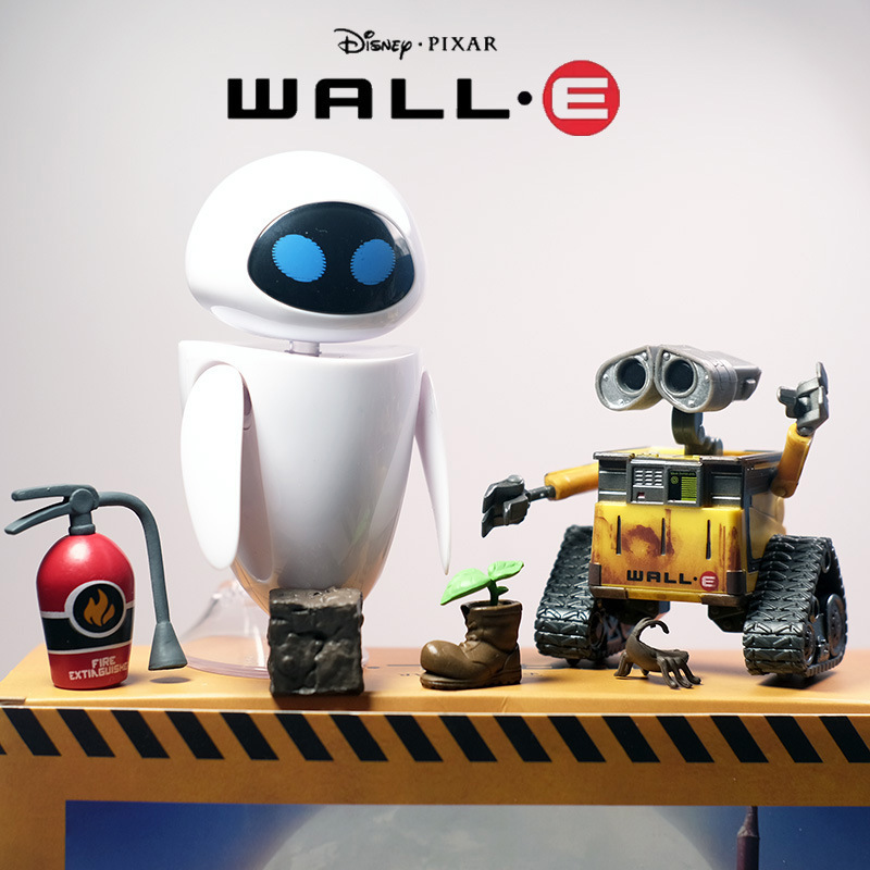 おもちゃ箱入りロボット WALL.E 可動人形 WALL.E エヴァ組み合わせ装飾モデル|undefined