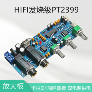 Hifi Fever Grade Pt2399 Karaoke Reverb Board Dual Power Supply Microphone Amplifier Board Tone Board
