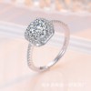 Adjustable wedding ring for beloved, autumn, internet celebrity, silver 925 sample, wholesale