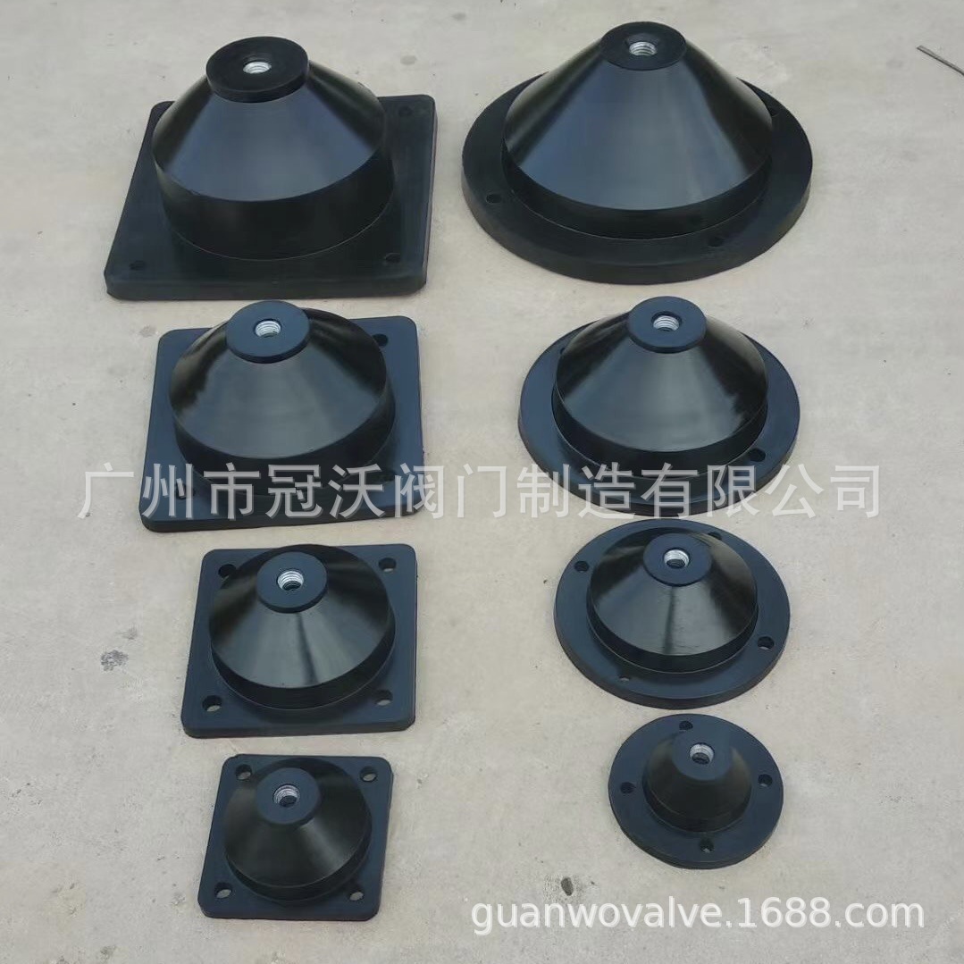 JGF橡胶减震垫加厚缓冲空调机组圆形水泵防震风机降噪橡胶减震器