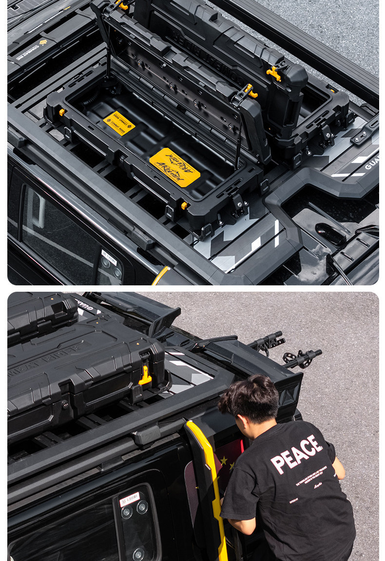 Suitable for Tank 300 Outdoor Camping Vehicle Roof Expansion, Explorer Roof Rack, Canopy Side Tent
