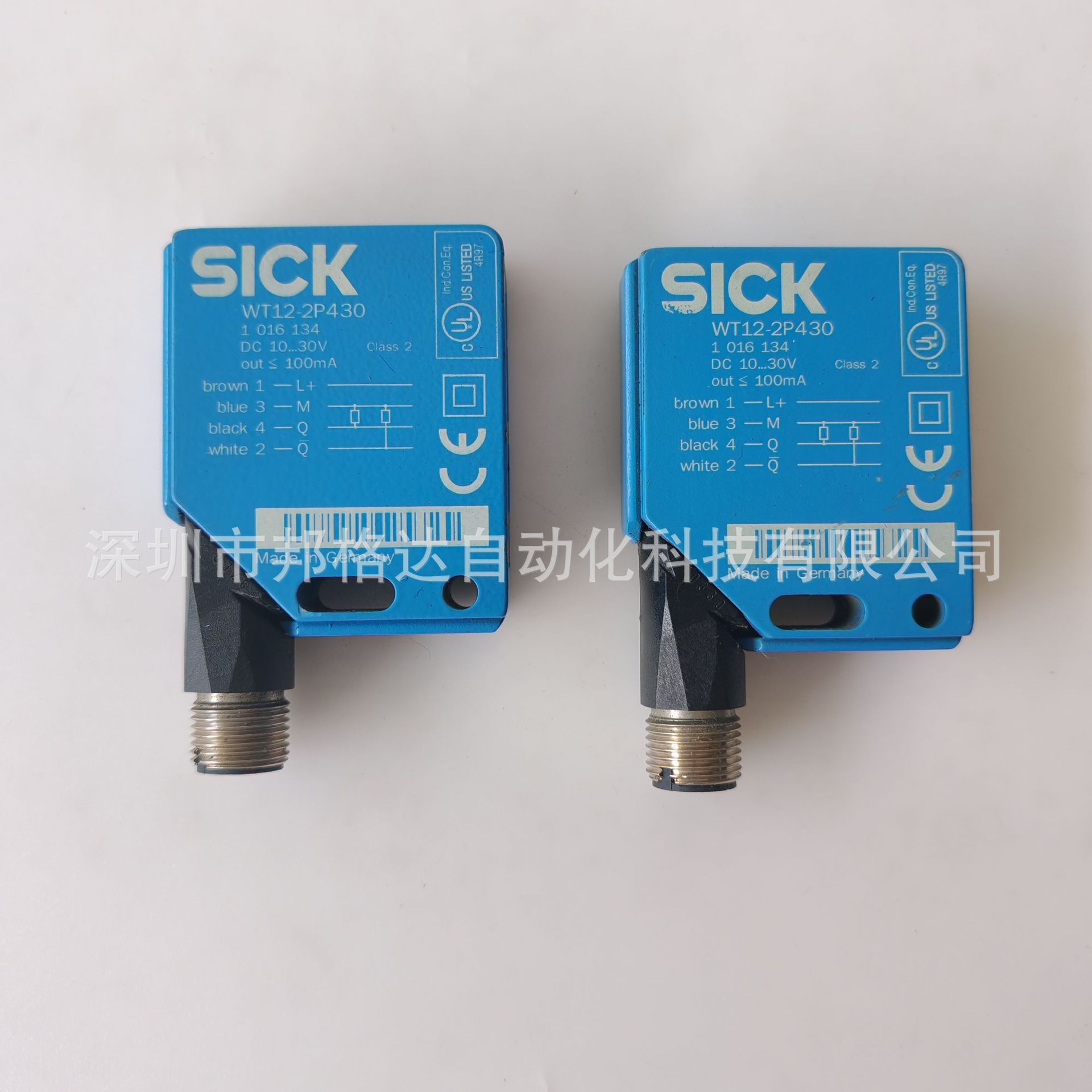 拆机原装施克光电开关WT12-2P430货号1016134成色新已测试