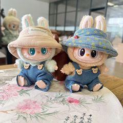 Only clothes] LABUBU first and second generation hanging accessories clothes blind box LABUBU changing jeans small shoulder bag hat set 