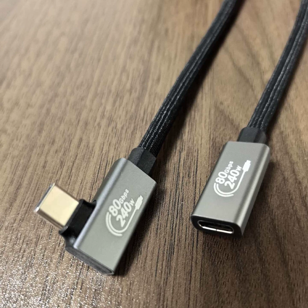 USB4 полнофункциональный удлинительный кабель двойного Type-C совместимый Thunderbolt 4/3 быстрая зарядка кабель 40 Гбит/с высокая скорость передачи