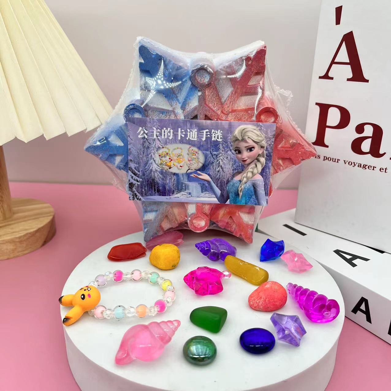 눈송이 공주 팔찌(도구 없음)