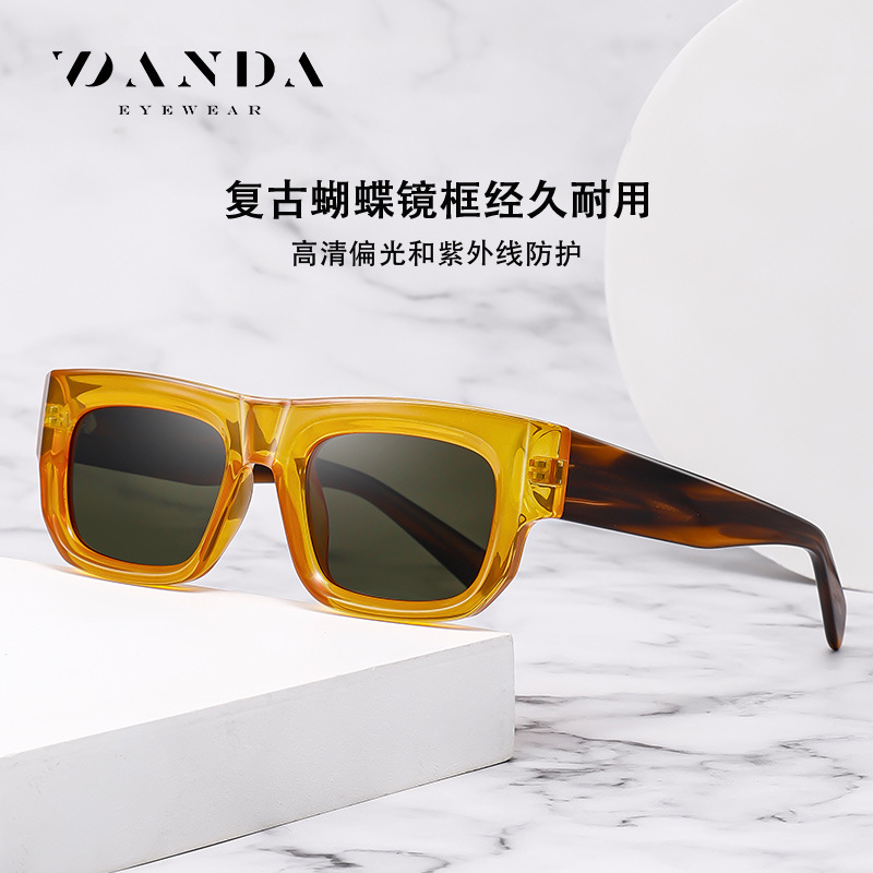 Nuevas gafas de sol de hoja S31111 Gafas de sol polarizadas con protector solar para hombres y mujeres Gafas de sol de conducción al aire libre