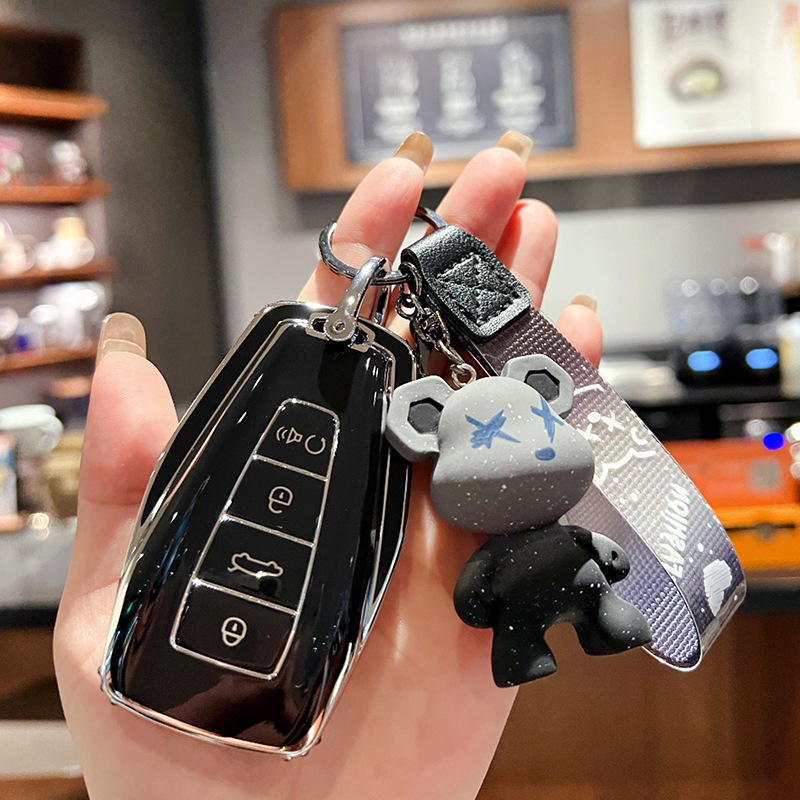 기운 [검정] + 회색 곰