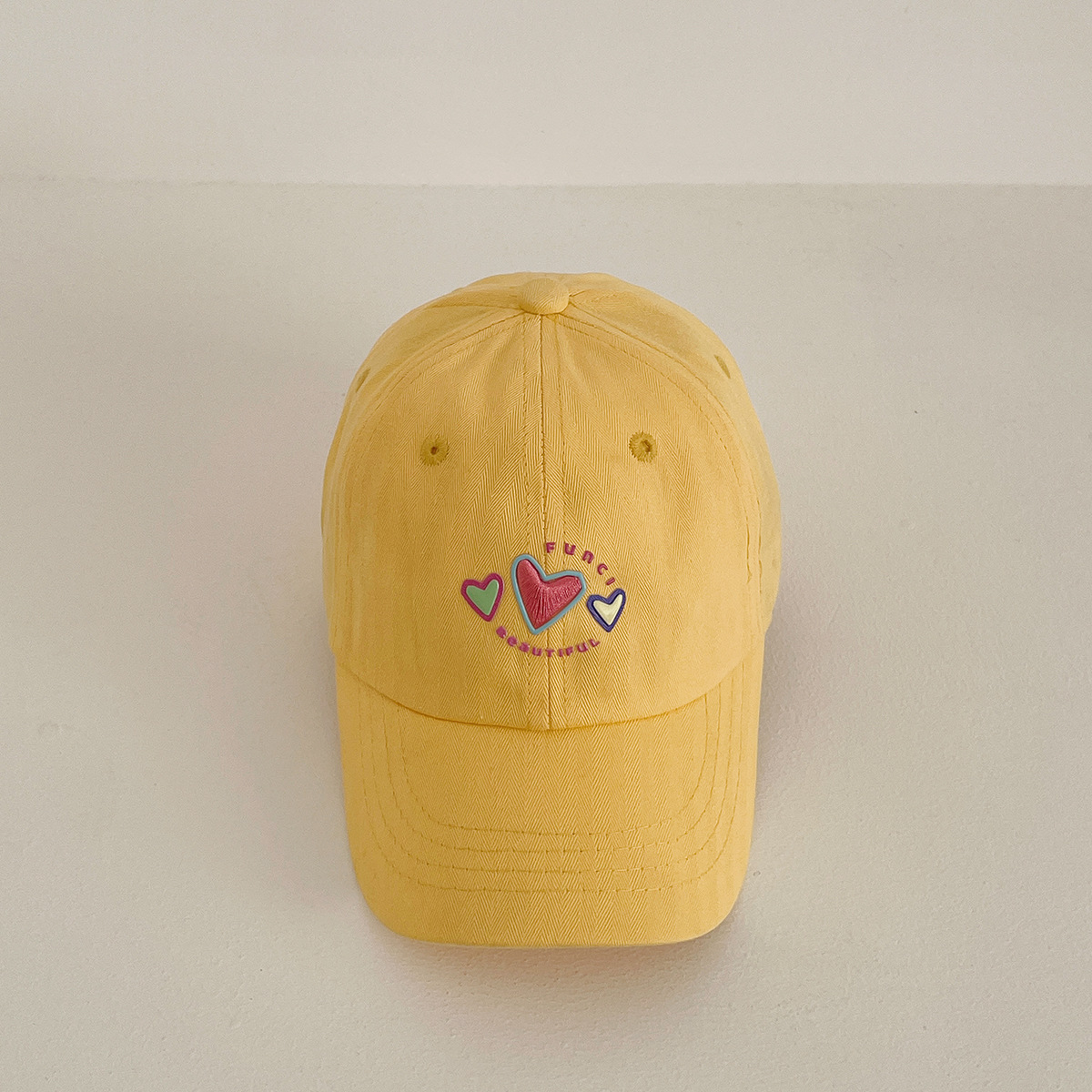 Sombreras de béisbol de amor, niñas y niñas, cabeza pequeña, cara pequeña, gorra coreana, sombrero de verano, sombrero de boca de pato lavados
