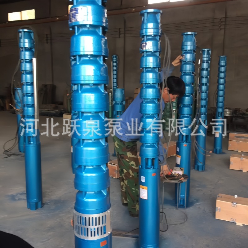 厂家供应QJ深井泵250QJ63-120井用潜水泵 铸铁/不锈钢井用泵 跃泉