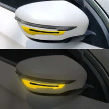 Автомобильные светоотражающие предупреждающие наклейки CDNGD светоотражающие полосы двери, защищенные от столкновений