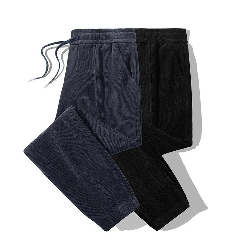 Демисезонные вельветовые универсальные брюки oversize