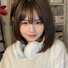 速売通クロスボーダー波頭空気前髪ショートヘアのかつらの供給源が安定しています。
