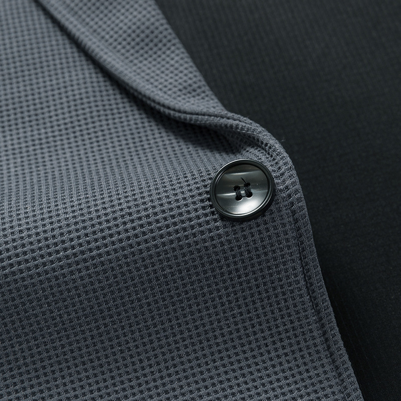 2023 nuevo traje casual de hombre alto elástico sin planchar pequeño traje de primavera y otoño chaqueta de hombre chaqueta casual ropa de hombre de negocios