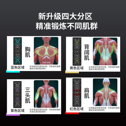 Push-up support board multifunctional chest and abdominal muscle training board fitness aid folding push-up support frame