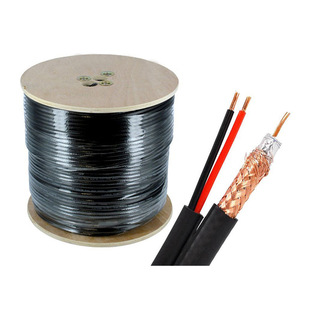 RG58 RG59 Solid Core Polyethylene Insulation Coaxial Rf Cable Audio Line Hd Video Coaxial Line Batch