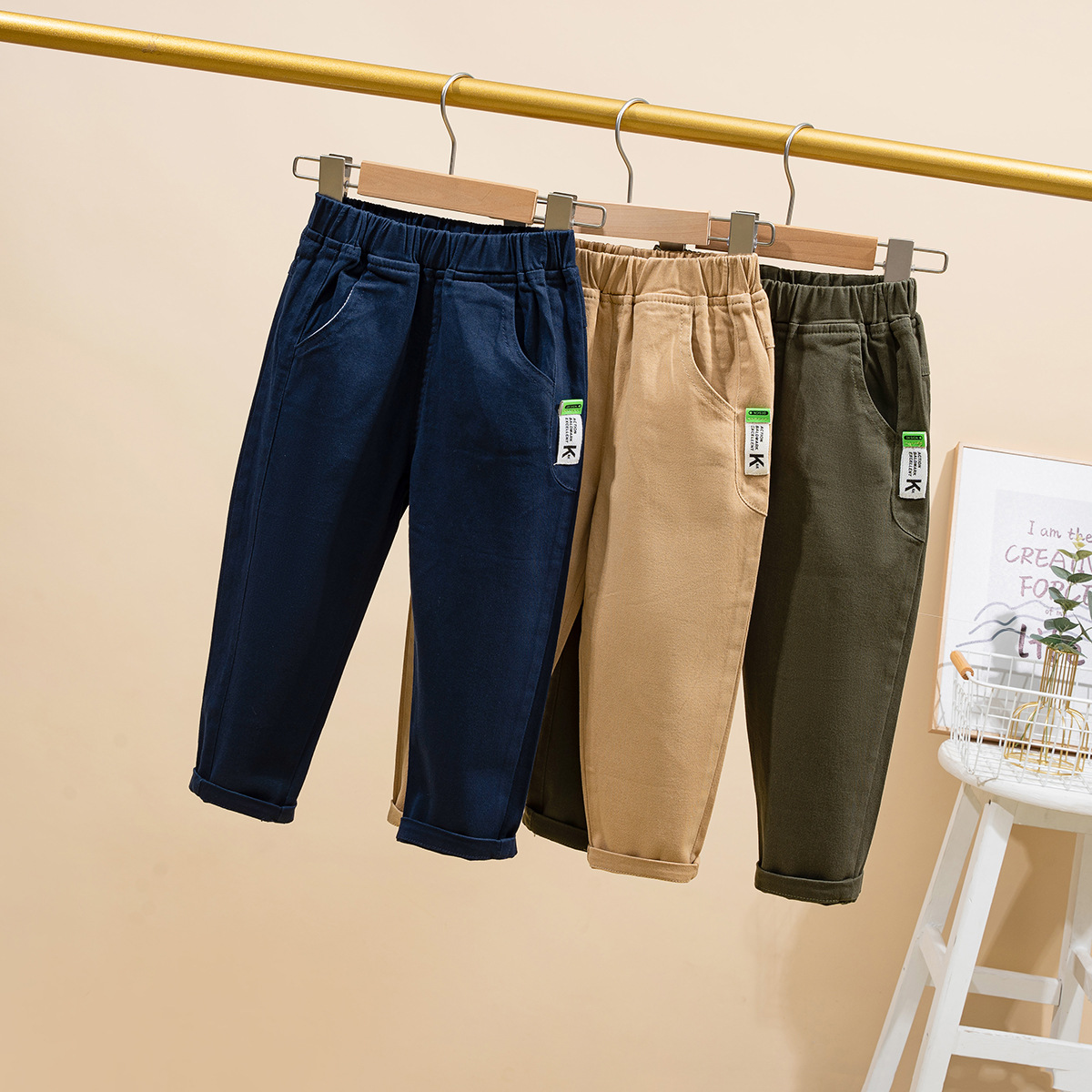 children's autumn trousers for boys