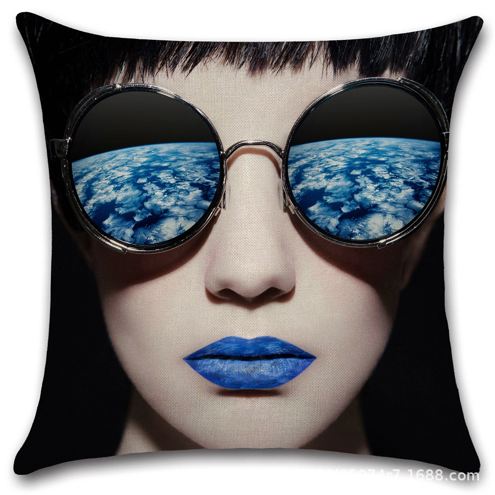Artistic Pillow Cover Design