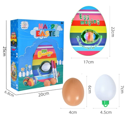 Easter egg electric DIY rainbow – Pasxa yumurtaları