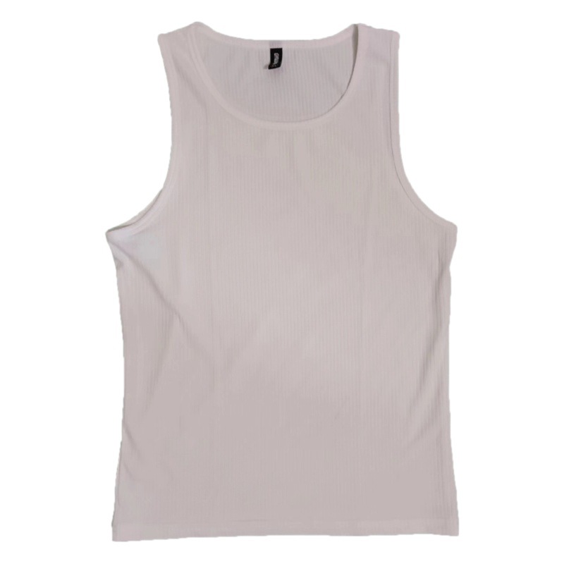 Men's Vest Sports Sleeveless Slim Stretch Fitness Summer Quick-drying Waistcoat Sleeveless Bottoming Outdoor Running Breathable