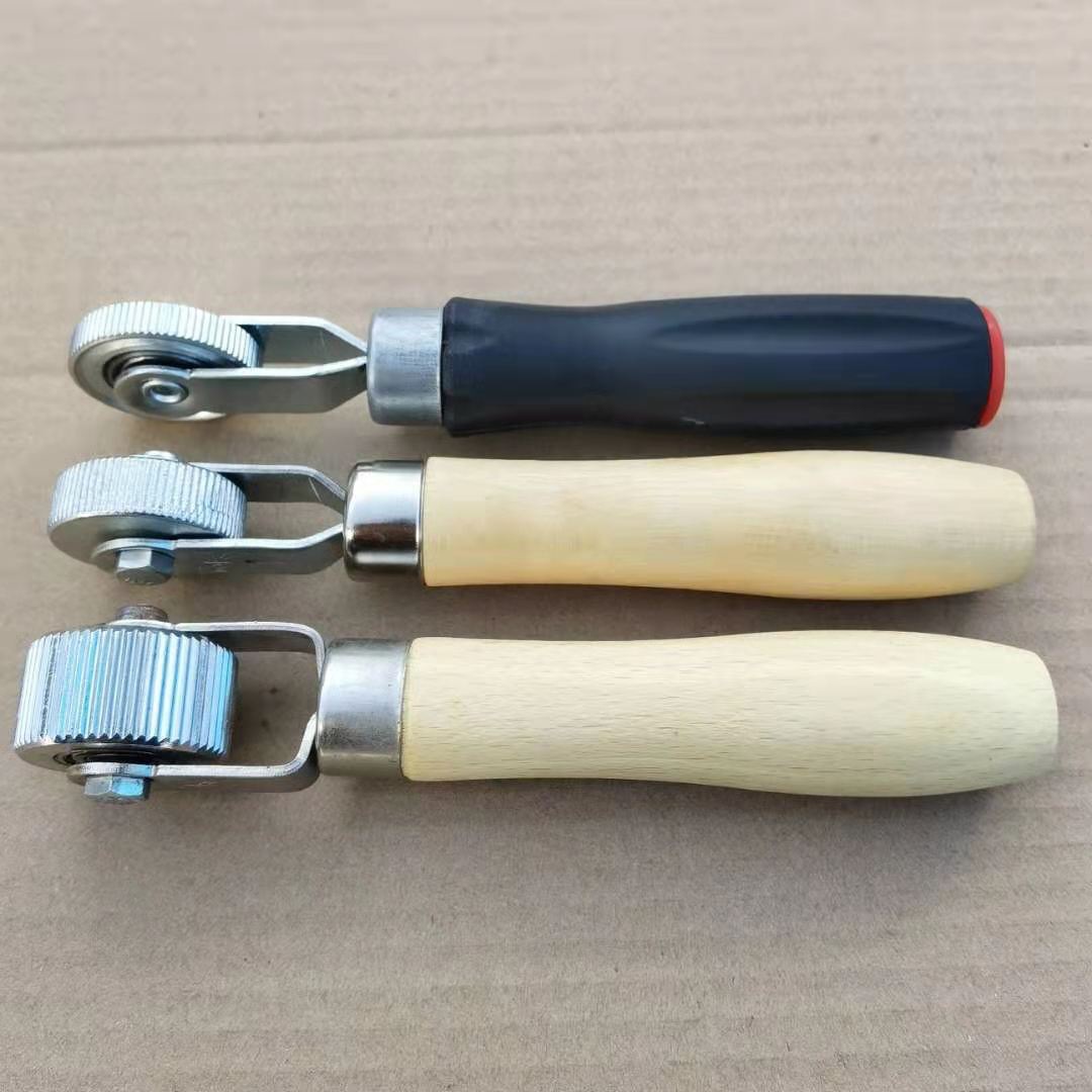 Rodillo de compactación de neumáticos para automóviles ensanchado gran rodillo de compactación herramienta de reparación de neumáticos rodillo de madera sólida rodillo de compactación de neumáticos de vacío