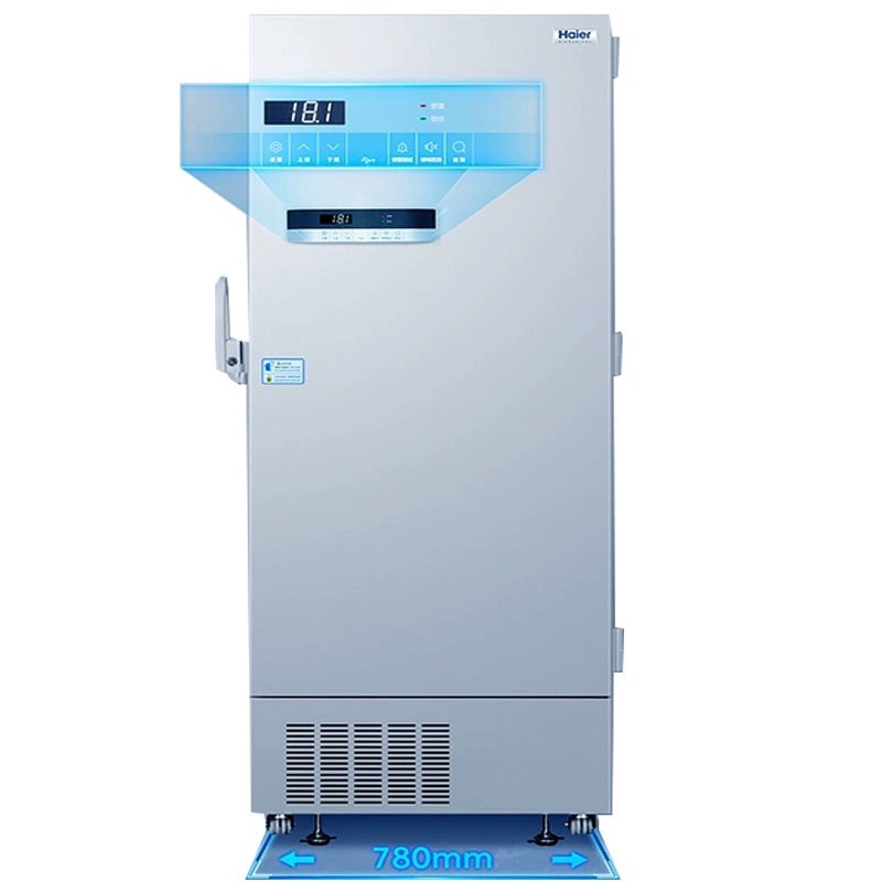 Медицинский криогенный контейнер DW-30L698 для хранения плазмы и вакцин, 700 л, большая вместимость, температура -10~-30°C ℃ Регулируемый