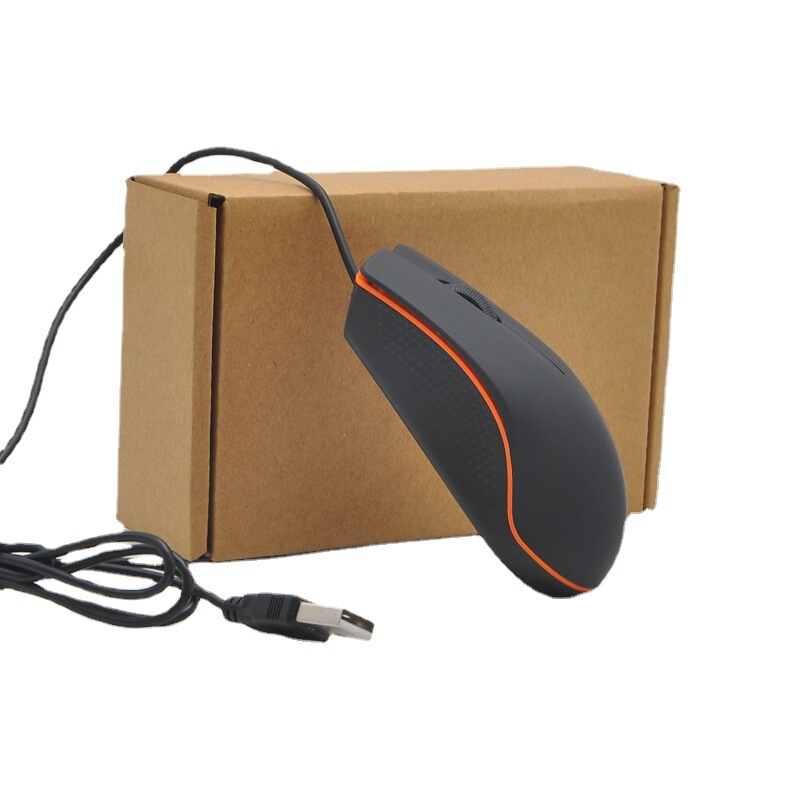 Cross-border hot selling wired mouse mini mouse drainage mouse laptop Desktop USB optical mouse Shopee