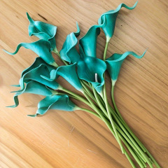 北欧スタイル PU ミニオランダカイウ造花結婚式のブーケ家の装飾花造花メーカー卸売