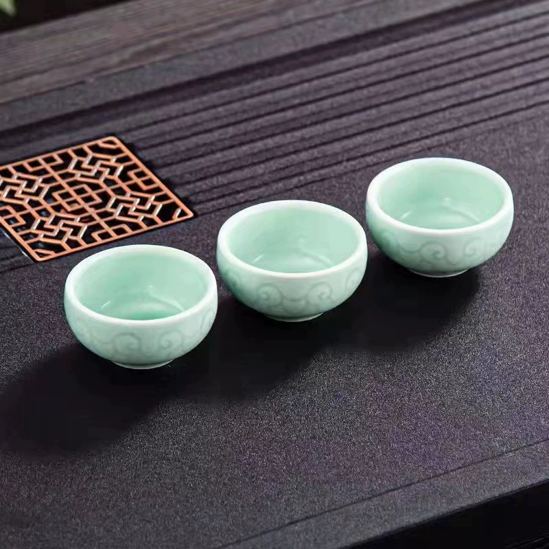 Tea set, ceramic tea cup, gift box, simple and elegant design