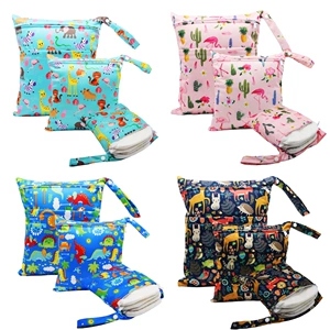 2024 Новый Boho Nordic Digital Printing Sack Сумка для хранения Трех -части сухой сумка с двойным использованием.