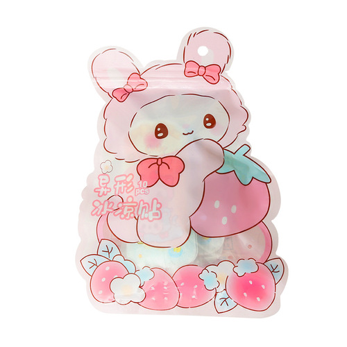 Cooling Patch Cartoon Print Cooling Patch Summer Cooling Patch for Students Military Training Heat Relief Cooling Patch Physical Cooling