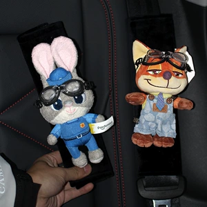 Nick Fox Zootopia Pilot avtomobil təhlükəsizlik kəməri çiyin yastığı, hədiyyə