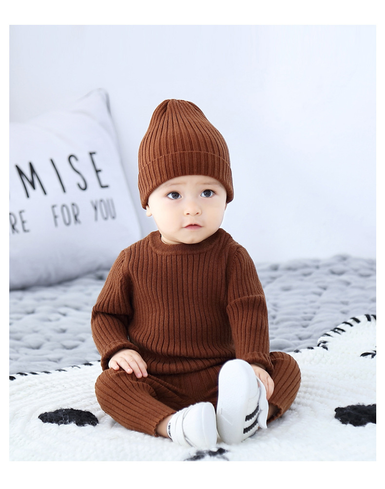 Simple Style Solid Color Viscose Boys Clothing Sets display picture 3