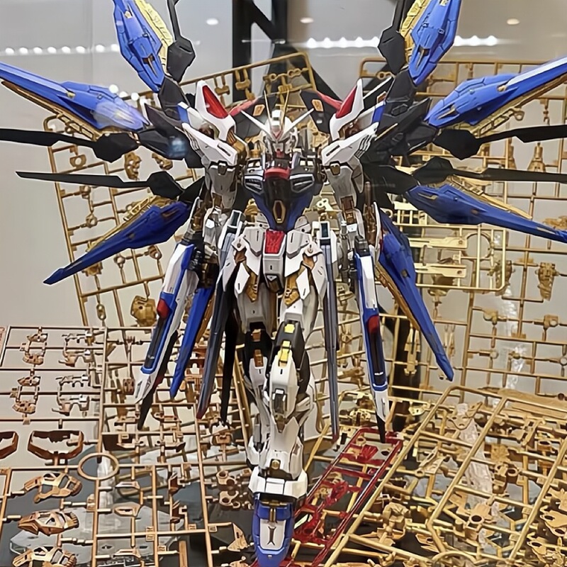 Gundam Model Big Class Attacks Free New Life Yunhong Heretical Assembled Zhiyi Toys Mecha Handmade Men