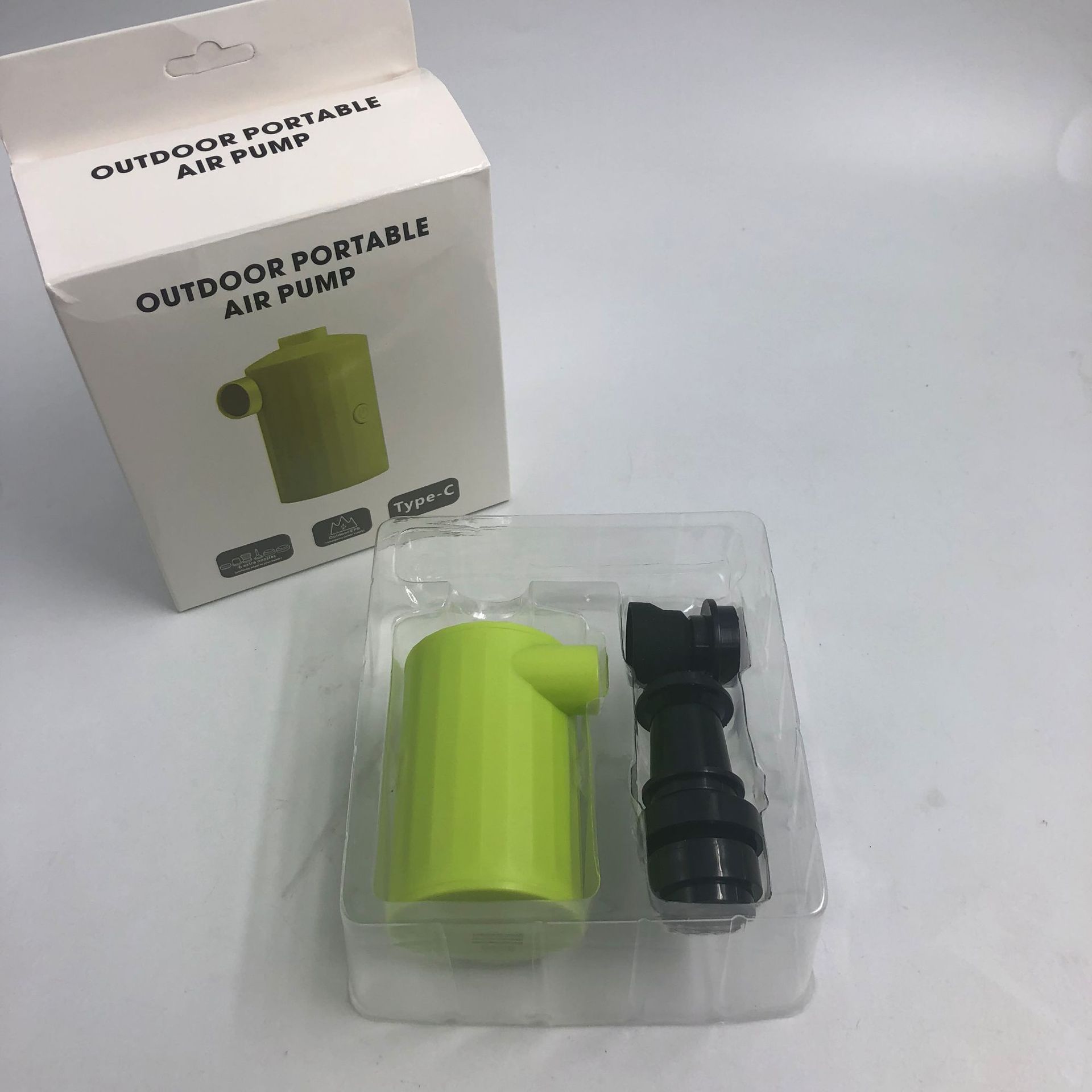 户外电动充气泵气垫家用无线充气泵充电宝二合一