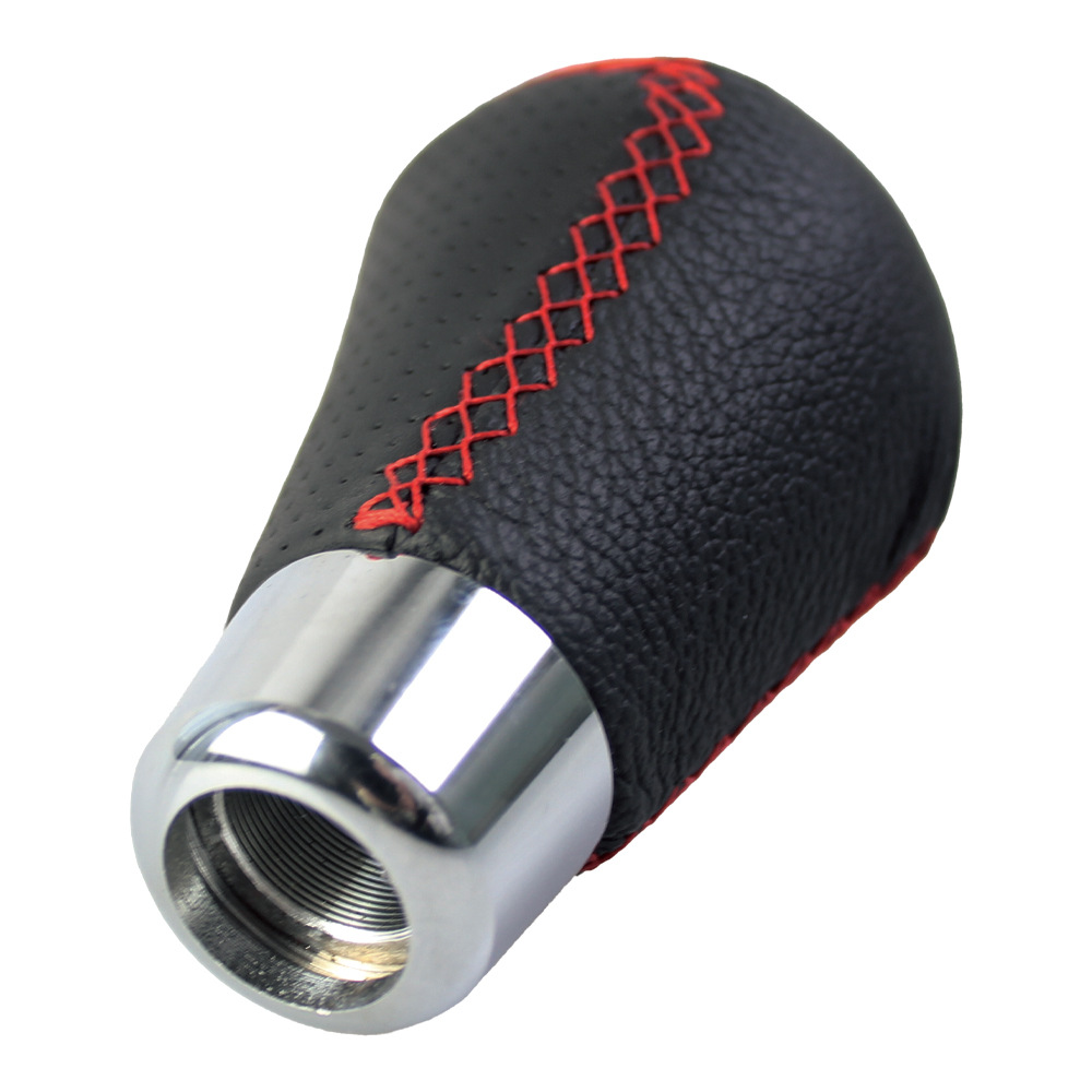 Cross-border universal car gear shift knob, high-quality modified manual transmission gear shift knob with stitched handle