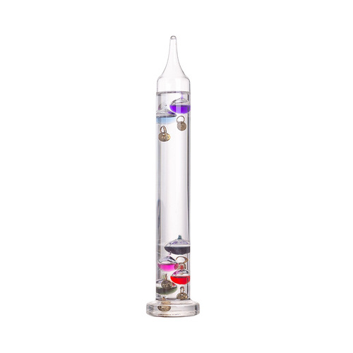 Roman Column Galileo Suspend Color Ball Physical Thermometer Creative Ornament Festival Birthday Business Travel Gift