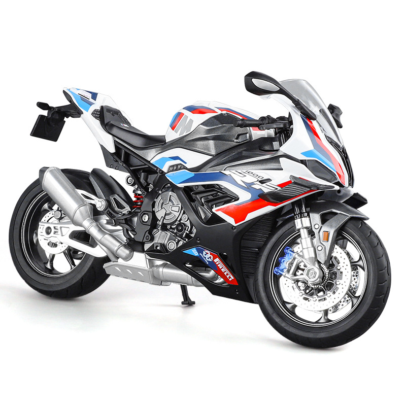 1: 9 BMW M versión doble R1000 aleación de motocicleta sala de estar gabinete de televisión lujo ligero accesorios regalos de estudiantes venta caliente
