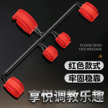 成人用品sm情趣道具套装手脚铐口球乳夹夫妻性爱辅助工具捆绑调教