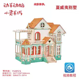 拼图、拼板;建筑模型;车模型