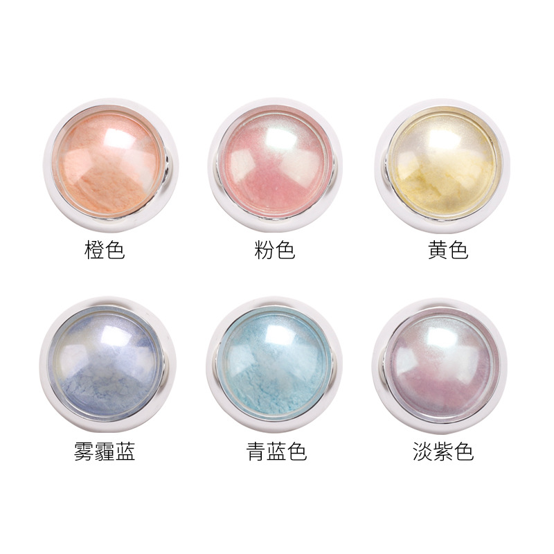 Japonés en línea celebridad traje brillo de uñas color mágico Shell Rosa sirena perla espejo mágico Rosa Aurora neón rosa