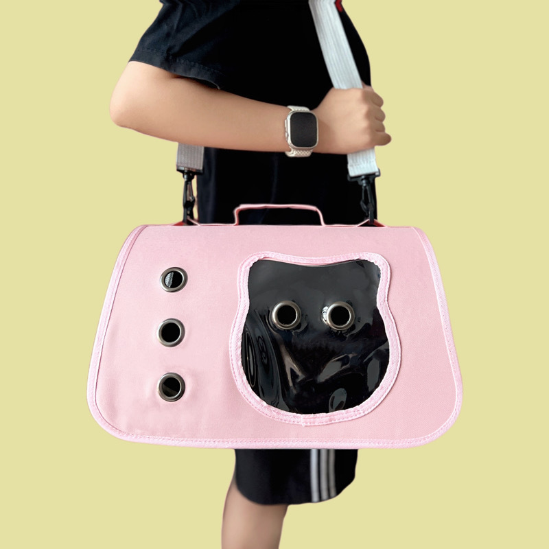 Cat Outdoor Handheld All-Season Foldable Portable Large Capacity Pet Bag_voghion.com