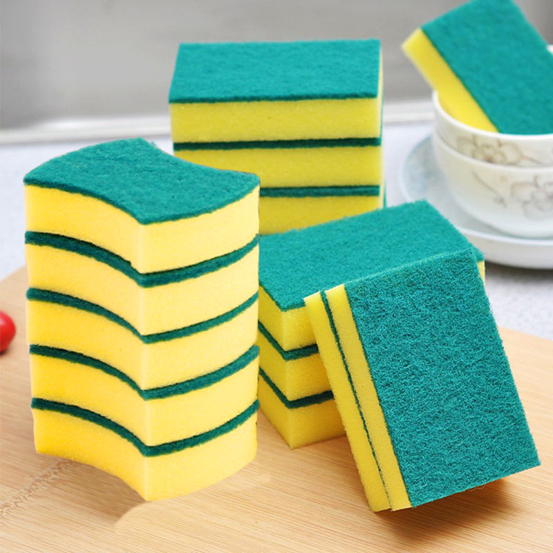 Dishwashing sponge magic wipe kitchen supplies cleaning brush pot brush bowl artifact dish washing sponge scouring pad dish cloth