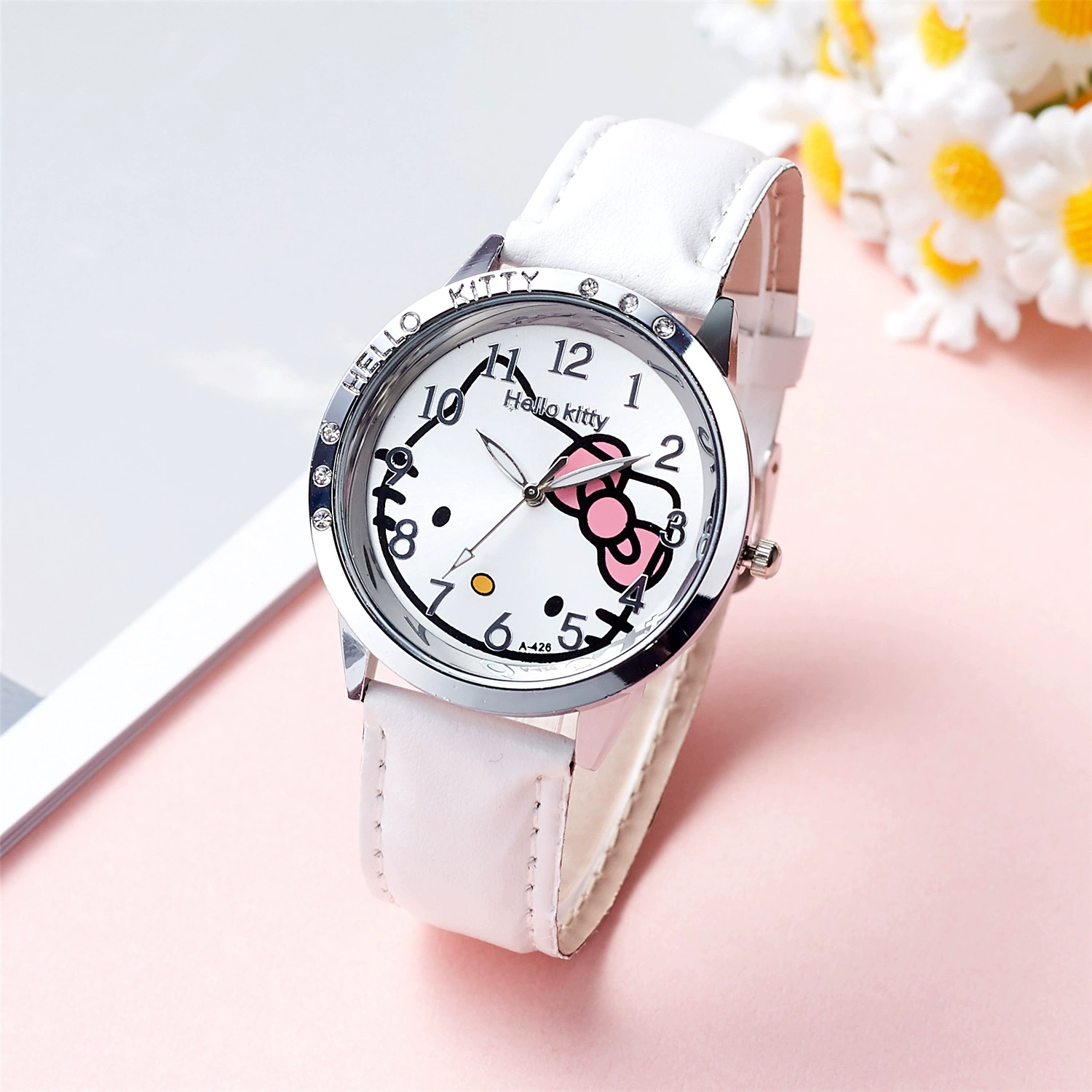 Hello kitty, cute watch, light luxury style, Birthday gift