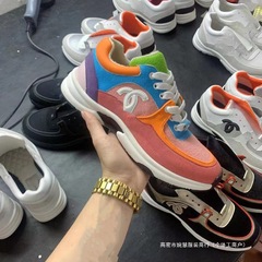 Xiaoxiang スポーツシューズ ゴールデン カラーマッチング 2025 春の新作 キャンディーカラー 反射イン トレンド 外国貿易モデル 工場在庫