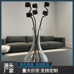 棕色卷藤香薰藤条造型扩香棒挥发棒异样造型